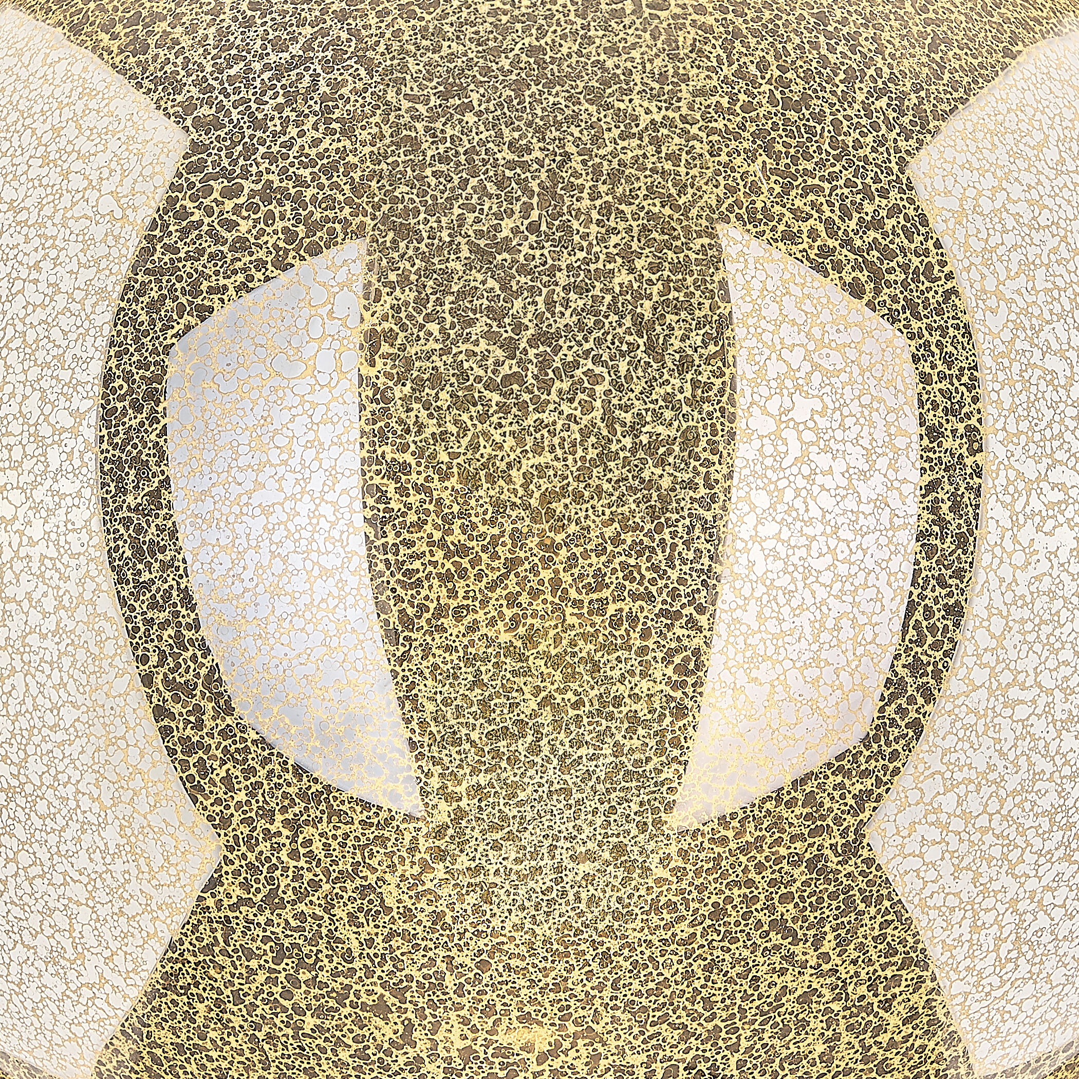 Owego 3 Light 36.63 inch Champagne Bronze Linear Pendant Ceiling Light in Mercury Glass