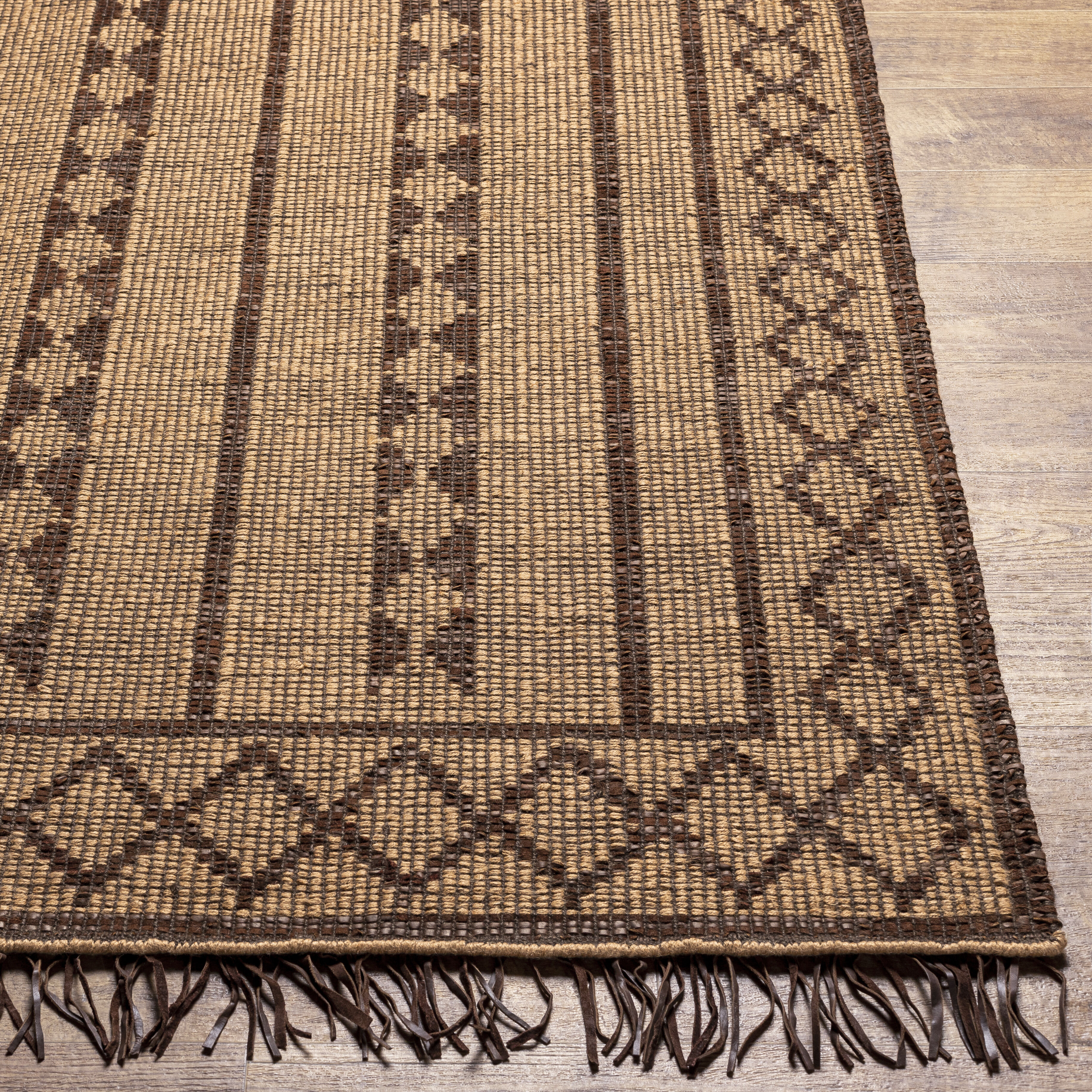Touareg 96 X 30 inch Tan Rug, Runner