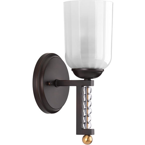 Duffy 1 Light 5.13 inch Antique Bronze Bath Vanity Wall Light, Design Series
