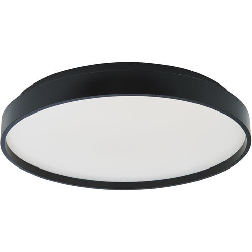 Tambourine LED 13 inch Black Flush Mount Ceiling Light