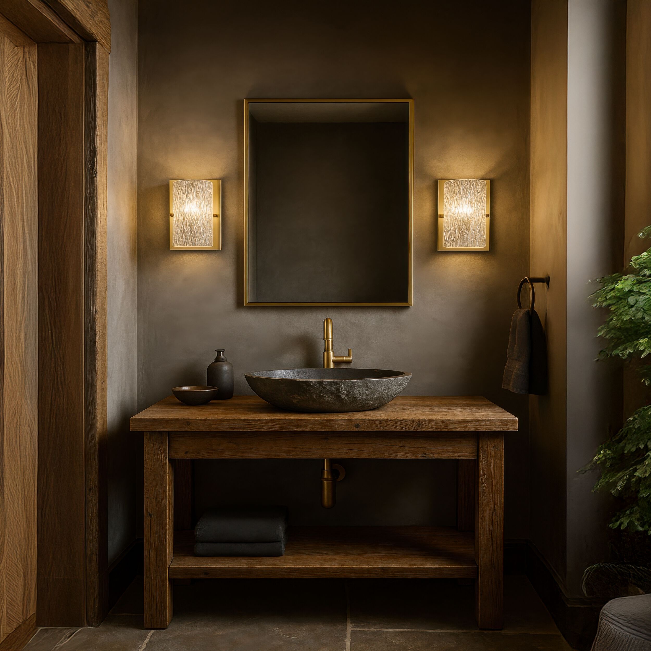 Morgan 1 Light 7.5 inch Satin Brass ADA Wall Sconce Wall Light