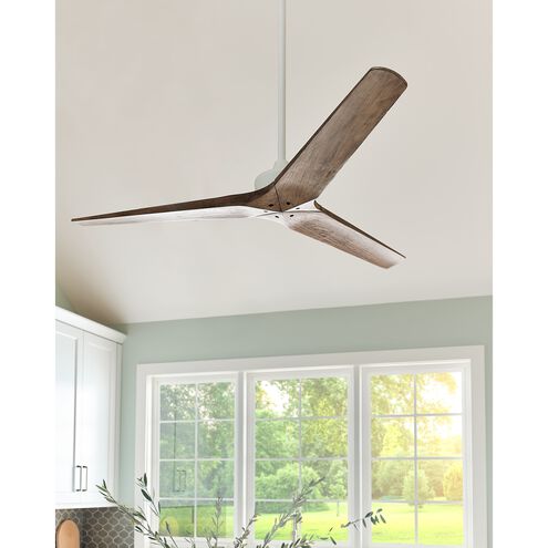 Chisel 52 inch Matte White with Weathered Wood Blades Fan