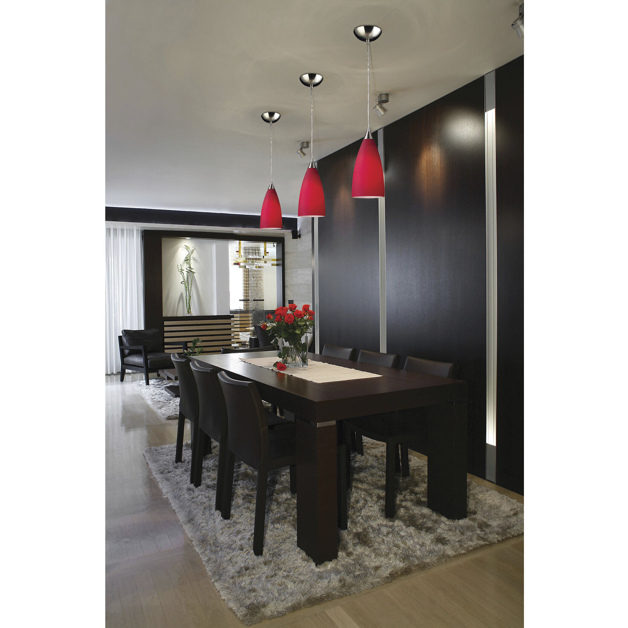 Vesta 1 Light 5 inch Satin Nickel Mini Pendant Ceiling Light