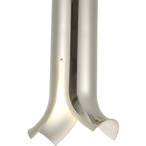 Husk LED 2 inch Polished Nickel Pendant Ceiling Light
