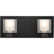 Bolo LED 14 inch Black Vanity Light Wall Light