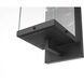 Keaton 1 Light 21 inch Black Outdoor Wall Sconce