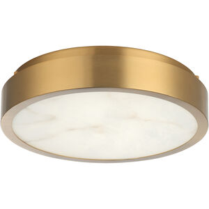 Marblestone LED 11 inch Aged Gold Brass Ceiling Mount Ceiling Light