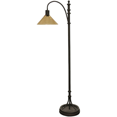 Signature 65 inch 40 watt Industrial Bronze Floor Lamp Portable Light