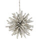 Kuka 6 Light 25 inch Whitewash Pendant Ceiling Light, Marjorie Skouras Collection