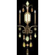 Encased Gems 3 Light 19.00 inch Wall Sconce