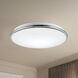 Brook LED 11.13 inch Chrome Flush Mount Ceiling Light