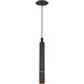Mick De Giulio Sottile LED Nightshade Black Pendant Ceiling Light, Integrated LED
