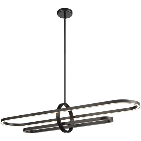 Perigee AC LED LED 44 inch Graphite Linear Pendant Ceiling Light