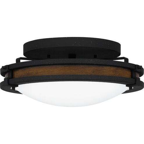 Gainsborough 3 Light 15 inch Natural Iron Flush Mount Ceiling Light