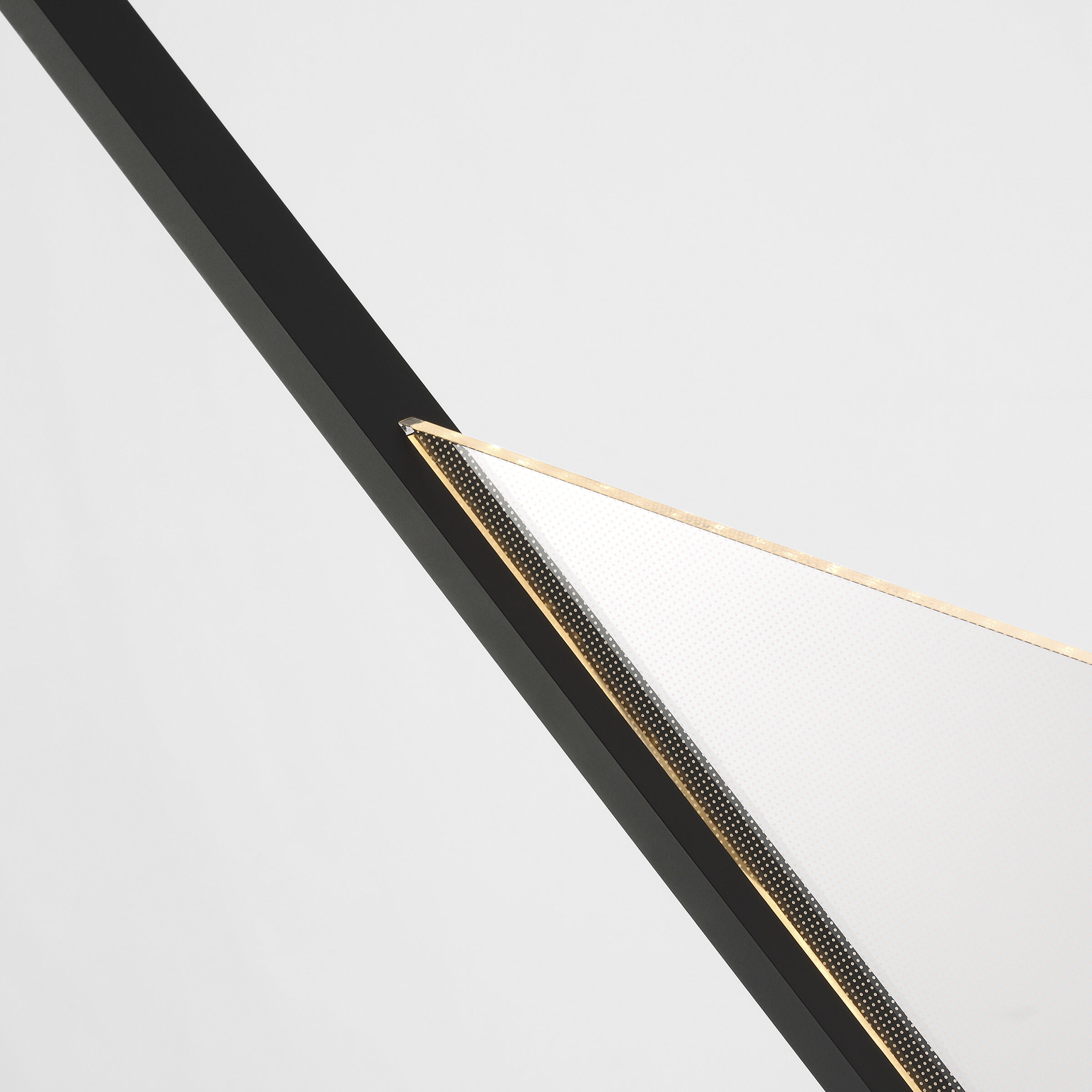 Sean Lavin Mizu LED 1.3 inch Nightshade Black Chandelier Ceiling Light