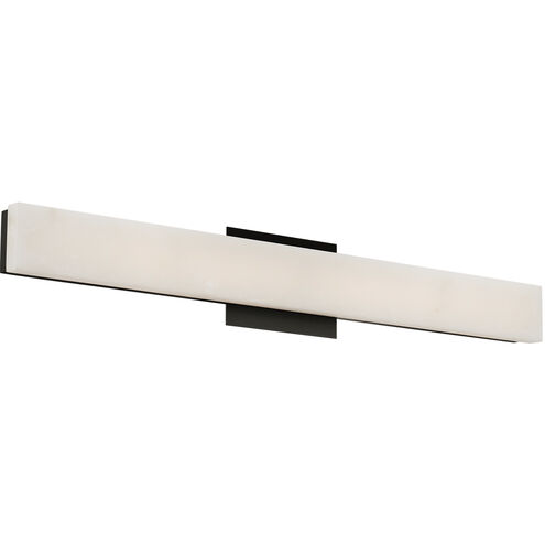 Lanza 1 Light 27 inch Black Bath Vanity Light Wall Light