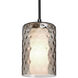 Esa 1 Light Black Cord Pendant Ceiling Light