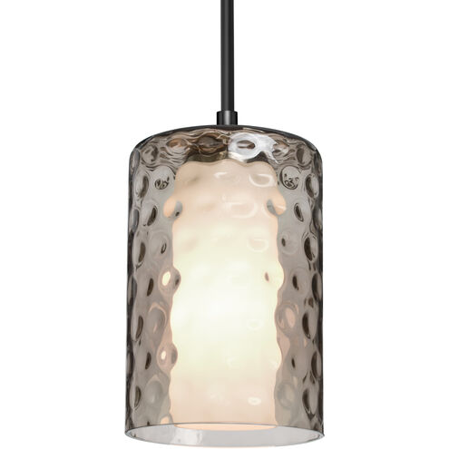 Esa 1 Light Black Cord Pendant Ceiling Light