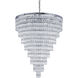 Canada 30 Light 36 inch Chrome Chandelier Ceiling Light