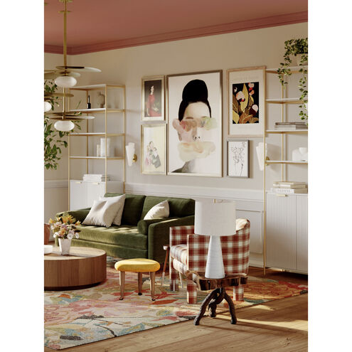 Davina 1 Light 5.5 inch Aged Brass Wall Sconce Wall Light