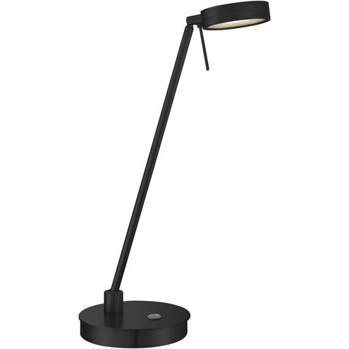 George's Reading Room 19 inch 8.00 watt Coal Table Lamp Portable Light