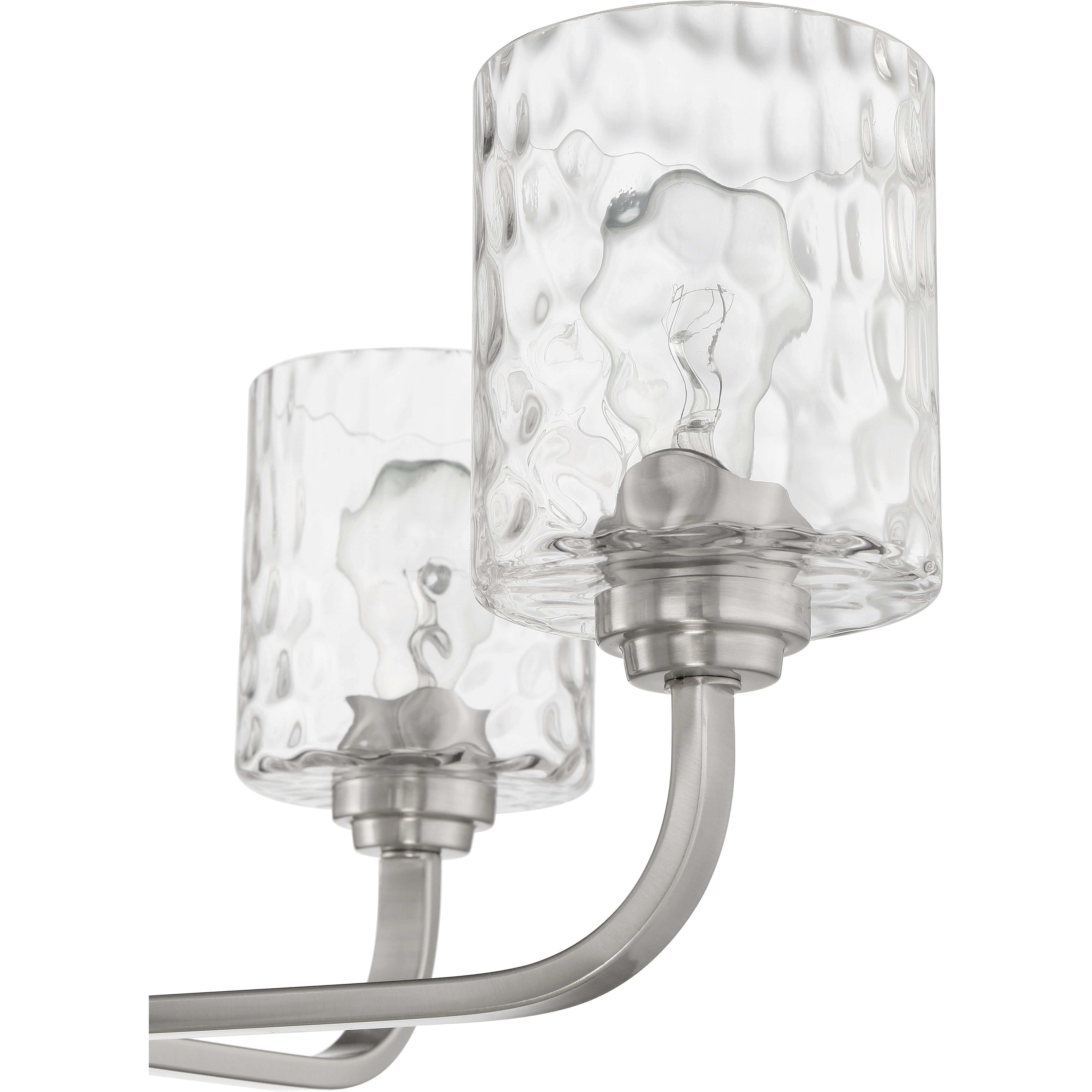 Collins 4 Light 24 inch Brushed Polished Nickel Chandelier Ceiling Light