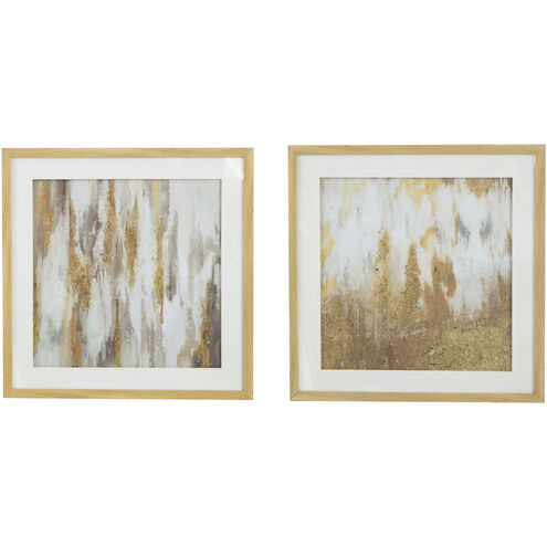 Anita Gold/White/Natural Wall Art