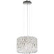 Sarella 8 Light 15.5 inch Polished Stainless Steel Mini Pendant Ceiling Light in Heritage