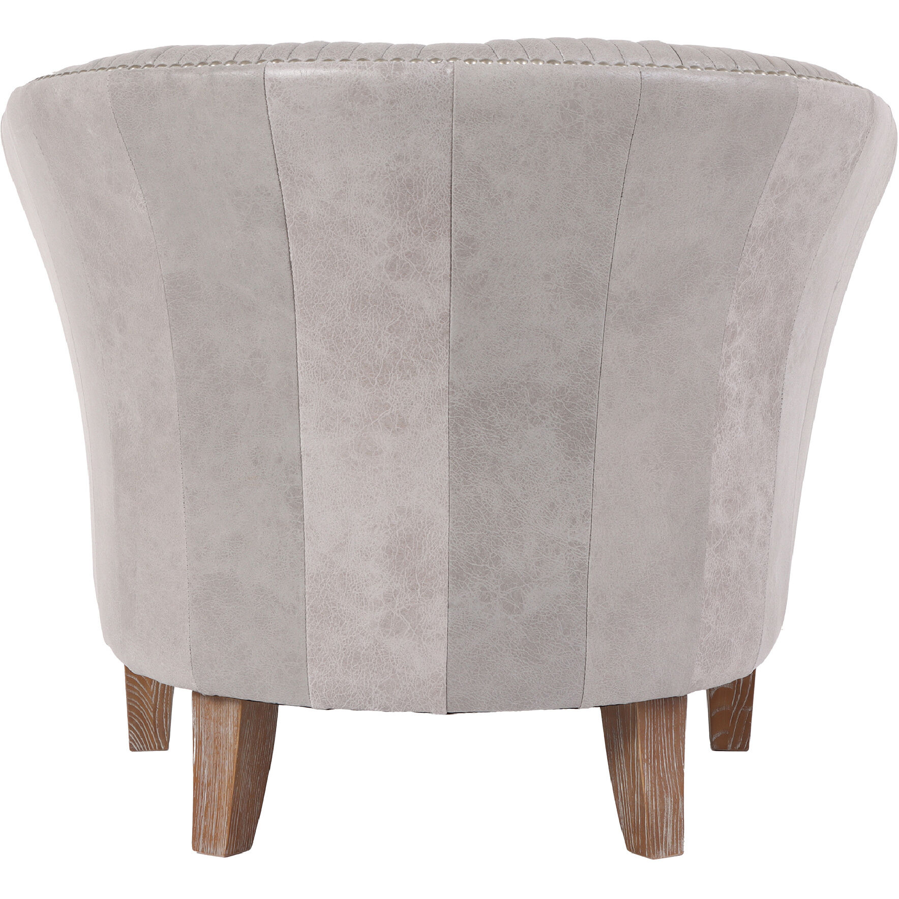 Carina Grey and Natural Accent Chair