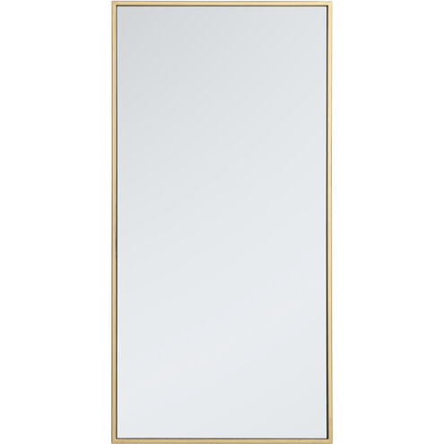 Monet 36.00 inch  X 18.00 inch Wall Mirror