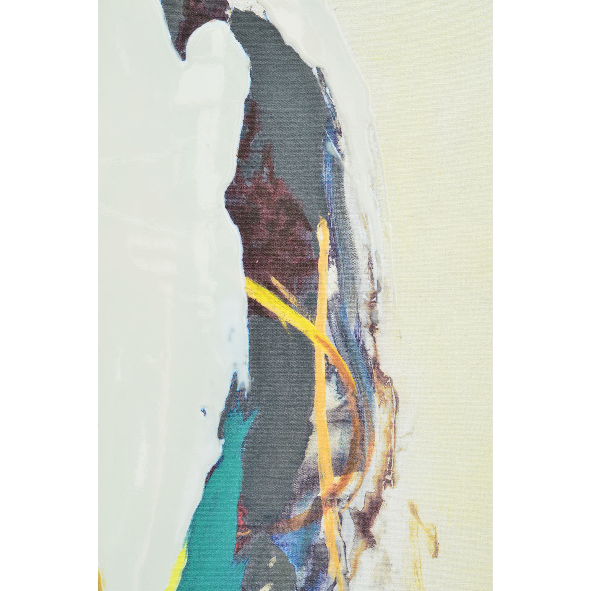 Chara Heavy Texture and Spot Gloss Canvas Art