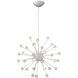 Impulse LED 24 inch Cloud Chandelier Ceiling Light, Orb