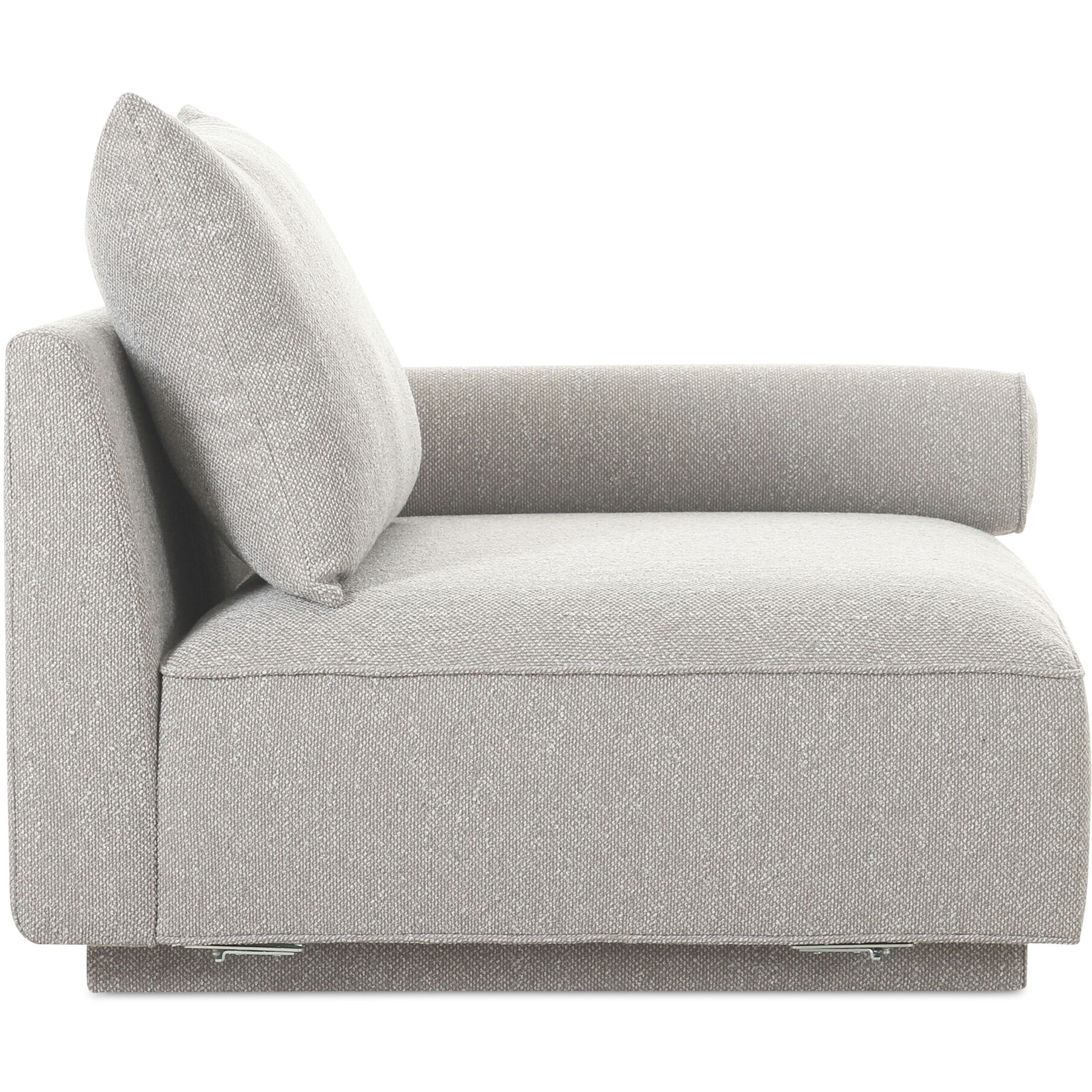 Rosello Grey Accent Chair, Right