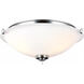 Universal Light Kits 3 Light Brushed Steel LED Light Kit