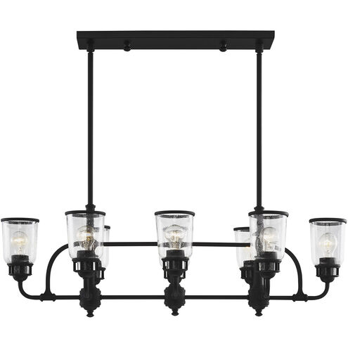 Lawrenceville 8 Light 21 inch Black Chandelier Ceiling Light