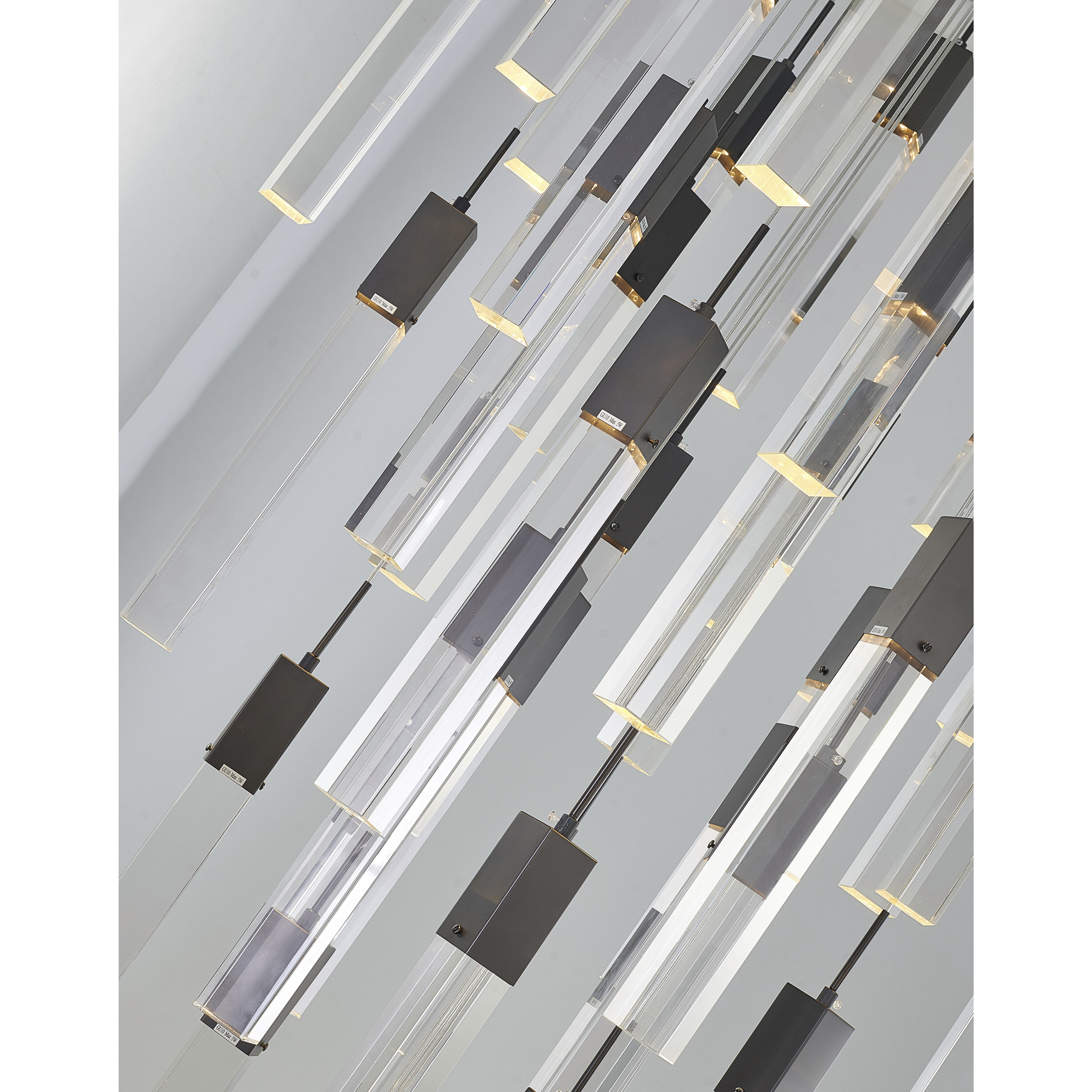 Canada 41 Light 35.43 inch Matte Black Chandelier Ceiling Light