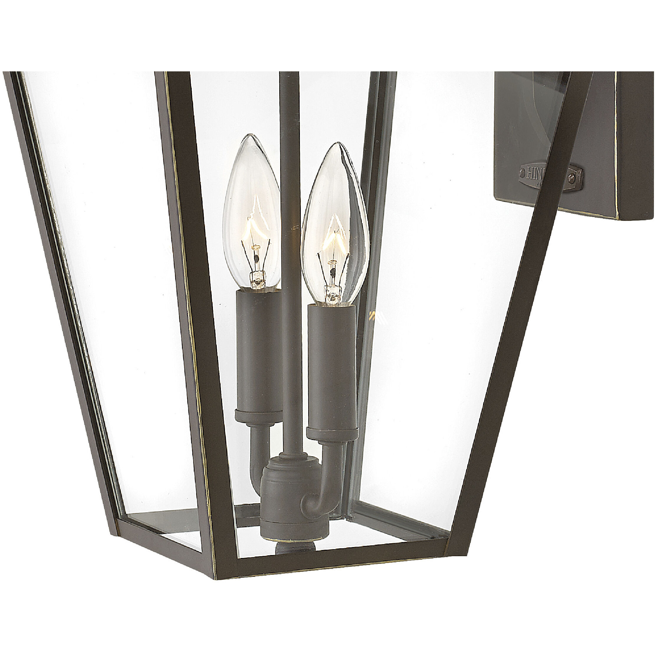 Estate Series Alford Place LED 18 inch Oil Rubbed Bronze Outdoor Wall Mount Lantern, Medium