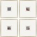 Natural Patterns Metallic and Orange and Red and Rust Framed Art, The Studio