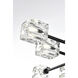 Lyra 8 Light 32 inch Black Flush Mount Ceiling Light