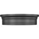 Bentley LED 16 inch Matte Black Flush Mount Ceiling Light