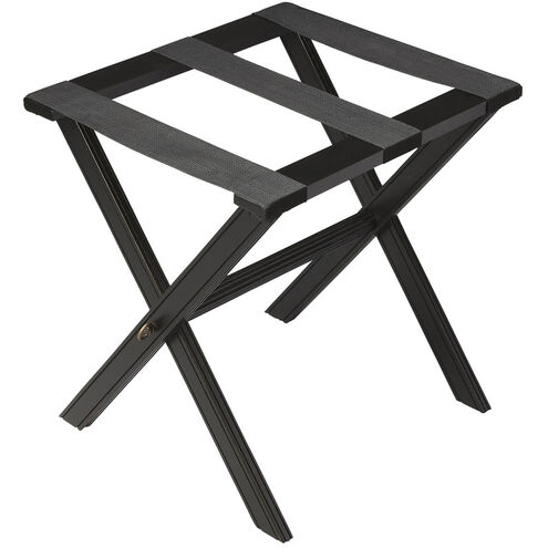 Masterpiece Anthony Black Licorice Luggage Rack