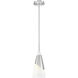 Aimie 1 Light 7 inch Brushed Nickel Pendant Ceiling Light