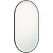 Sara 42 X 24 inch Black Mirror