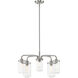 Delaney 5 Light 24 inch Brushed Nickel Chandelier Ceiling Light