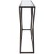 Bennett 48 inch Brushed Gunmetal Console Table