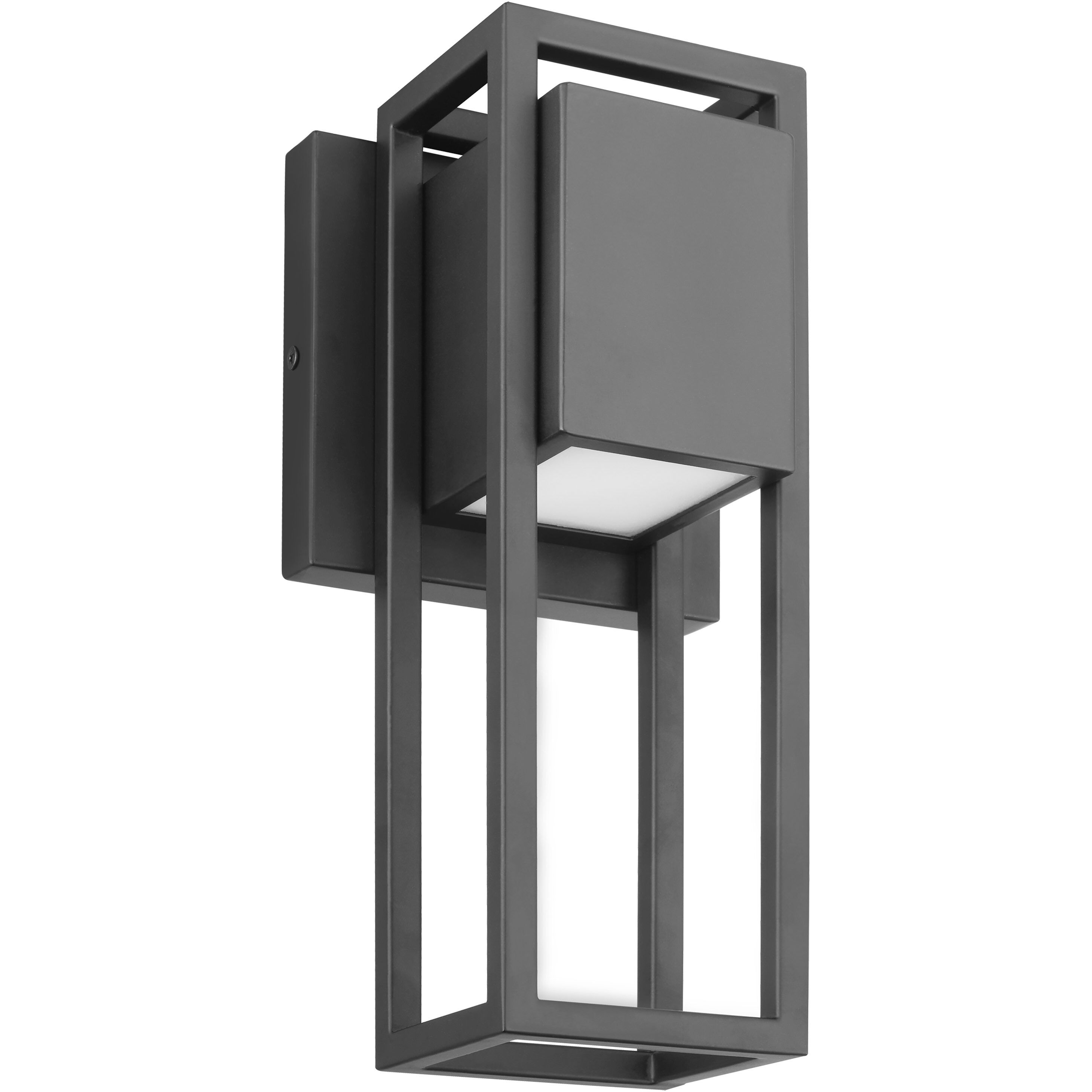 Supreme LED 11 inch Matte Black Outdoor Wall Sconce