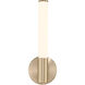 Connor LED 5 inch Brass Vanity Light Wall Light