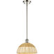 Ballston Bristol Natural II 1 Light 11.75 inch Mini Pendant