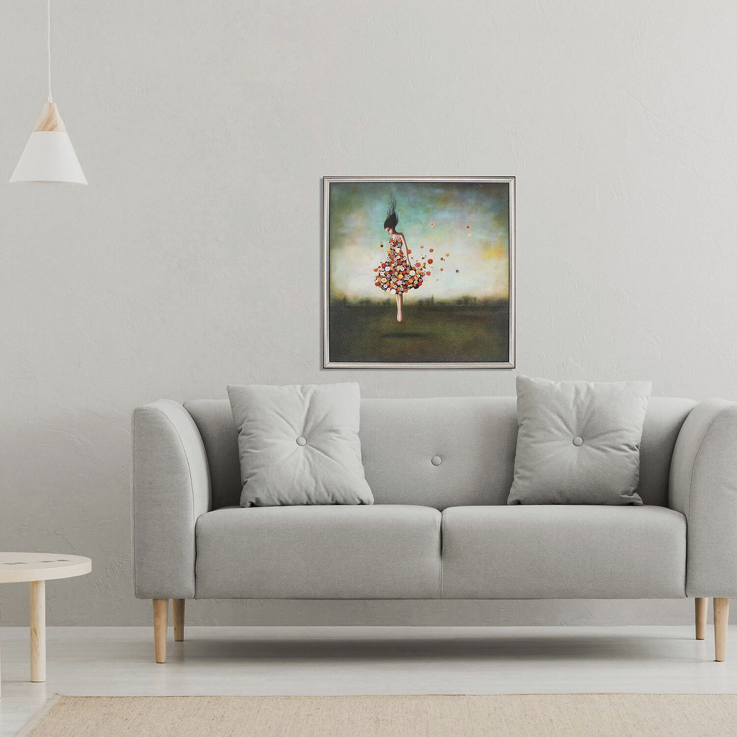 Florals 27 X 27 inch Non-Glass Framed Art, Propac