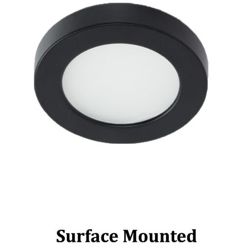 LED Button Light 1 Light 3.00 inch Cabinet Lighting